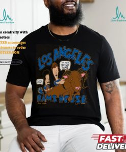 Los Angeles Rams NFL x Homage x Beavis and Butt Head Unisex Tri Blend T Shirt