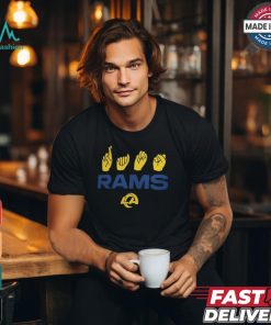 Los Angeles Rams The NFL ASL Collection by Love Sign American Sign Language T Shirt