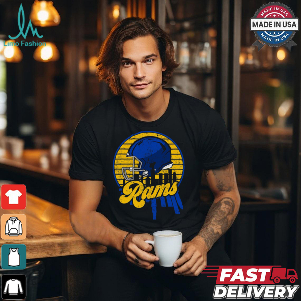 Los Angeles Rams football Skyline helmet T Shirt Los Angeles Rams football Skyline helmet T Shirt