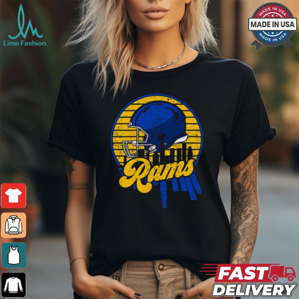 Los Angeles Rams football Skyline helmet T Shirt Los Angeles Rams football Skyline helmet T Shirt