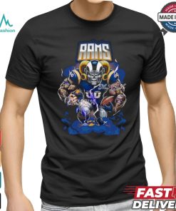 Los Angeles Rams football mascot shirt