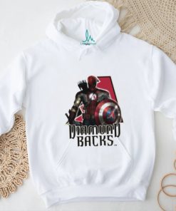 MLB Captain America Thor Spider Man Hawkeye Avengers Endgame Baseball Arizona Diamond shirt