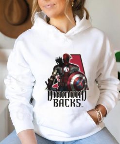 MLB Captain America Thor Spider Man Hawkeye Avengers Endgame Baseball Arizona Diamond shirt