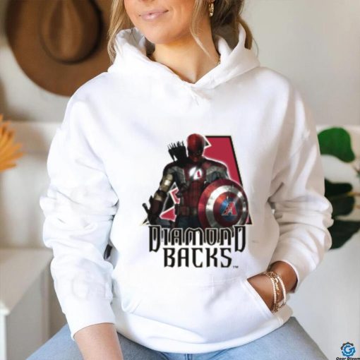 MLB Captain America Thor Spider Man Hawkeye Avengers Endgame Baseball Arizona Diamond shirt