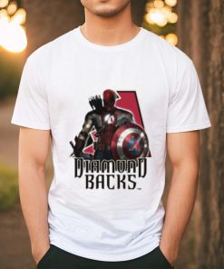 MLB Captain America Thor Spider Man Hawkeye Avengers Endgame Baseball Arizona Diamond shirt