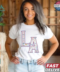 MLB LA Allover Print T Shirt