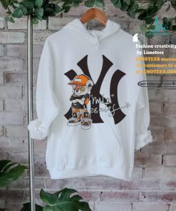 MLB Scary Bear MLB New York Basic Logo Shirt, hoodie, sweater, long sleeve and tank top MLB Scary Bear MLB New York Basic Logo Shirt