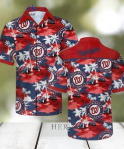 MLB Washington Nationals Hawaiian Shirt, MLB Hawaiian Shirt