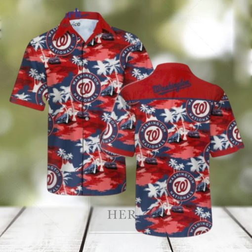 MLB Washington Nationals Hawaiian Shirt, MLB Hawaiian Shirt