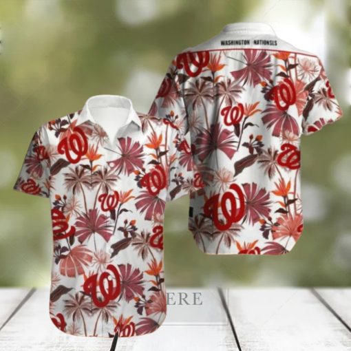 MLB Washington Nationals Hawaiian Shirt, Washington Nationals Hawaiian Shirt