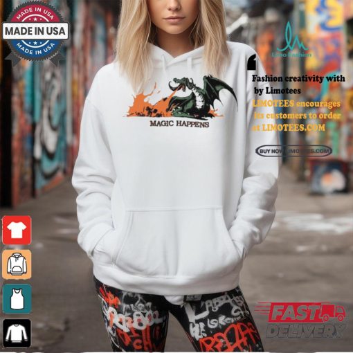 Magic Happens Dragon Shirt