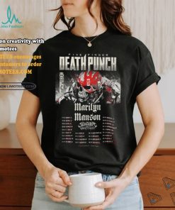 Marilyn Manson Five Finger Death Punch Tour 2024 Shirt
