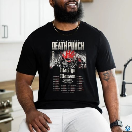 Marilyn Manson Five Finger Death Punch Tour 2024 Shirt