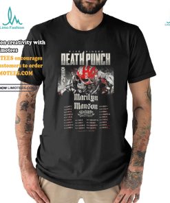 Marilyn Manson Five Finger Death Punch Tour 2024 Shirt