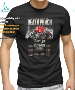 Marilyn Manson Five Finger Death Punch Tour 2024 Shirt
