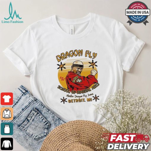 Martin Lawrence Dragon Fly School Of Martial Arts T shirt