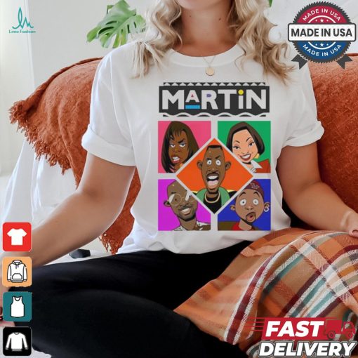 Martin Lawrence Martin Tv Shows Cartoon t shirt