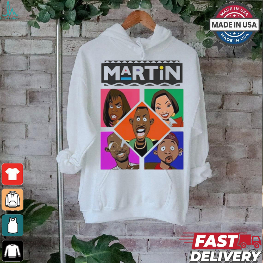 Martin Lawrence Martin Tv Shows Cartoon t shirt Martin Lawrence Martin Tv Shows Cartoon t shirt