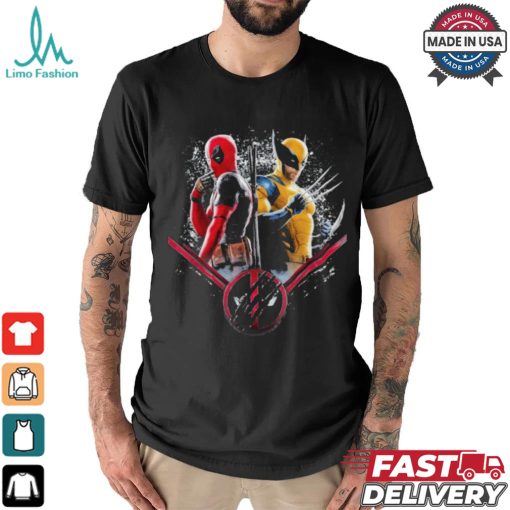 Marvel Studios Deadpool & Wolverine Claw Icon Meme T Shirt