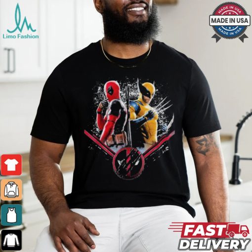 Marvel Studios Deadpool & Wolverine Claw Icon Meme T Shirt