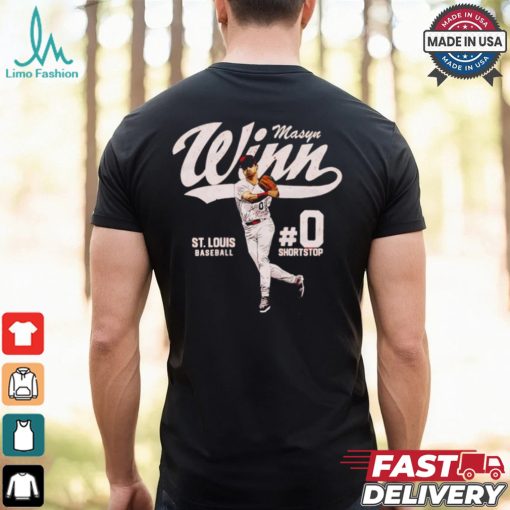 Masyn Winn St. Louis Player Name Baseball shirt