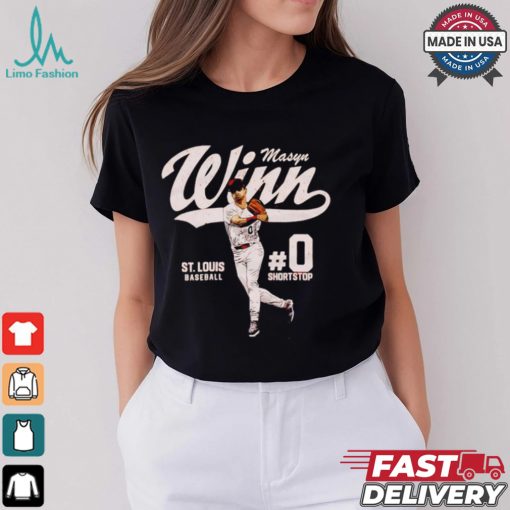 Masyn Winn St. Louis Player Name Baseball shirt