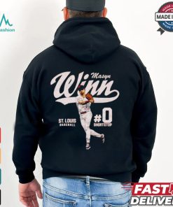 Masyn Winn St. Louis Player Name Baseball shirt