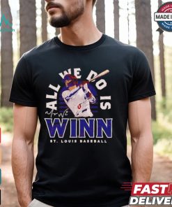 Masyn Winn St. Louis all we do is winn baseball shirt