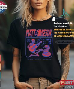 Matt Maeson That’s My Cue Red Skeleton Shirt