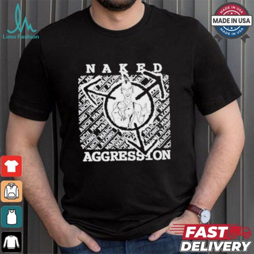 Matthew Lillard Wearing Naked Aggression T shirt