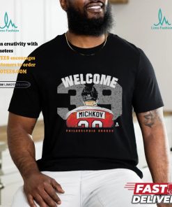 Matvei Michkov Welcome To Philadelphia Flyers Shirt