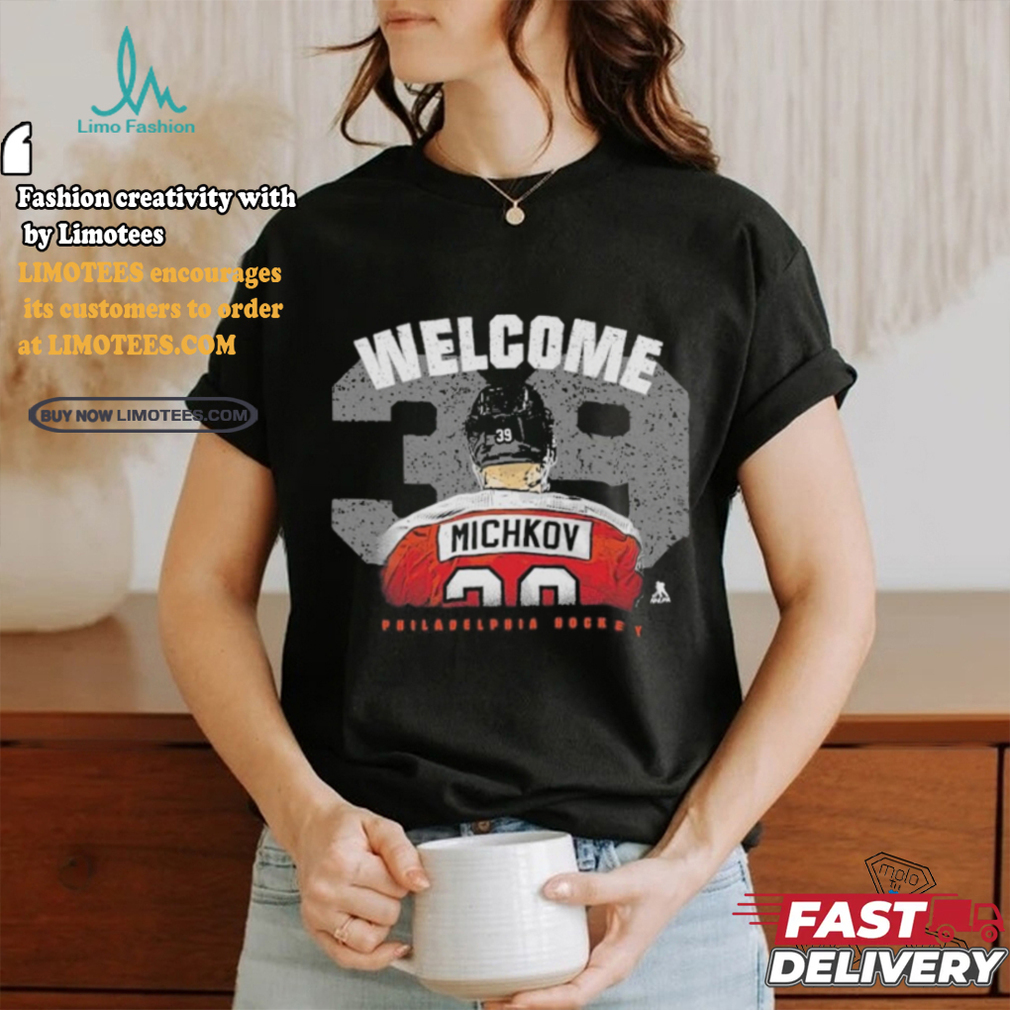Matvei Michkov Welcome To Philadelphia Flyers Shirt Matvei Michkov Welcome To Philadelphia Flyers Shirt