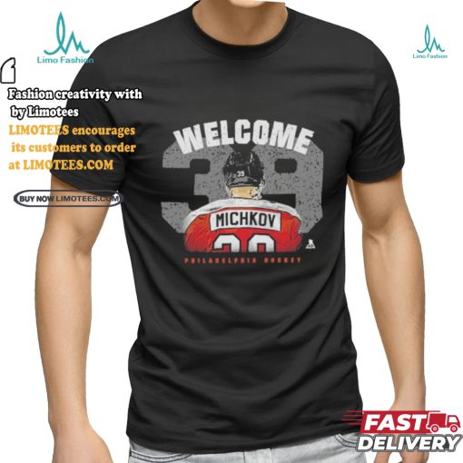 Matvei Michkov Welcome To Philadelphia Flyers Shirt