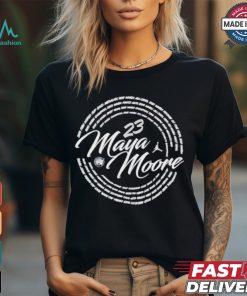 Maya Moore Warmup 23 cricle shirt
