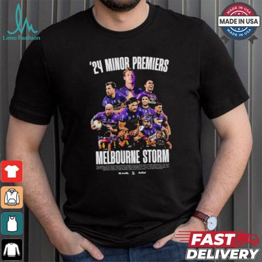 Melbourne Storm 2024 O’Neills Adults Minor Premiers T shirt