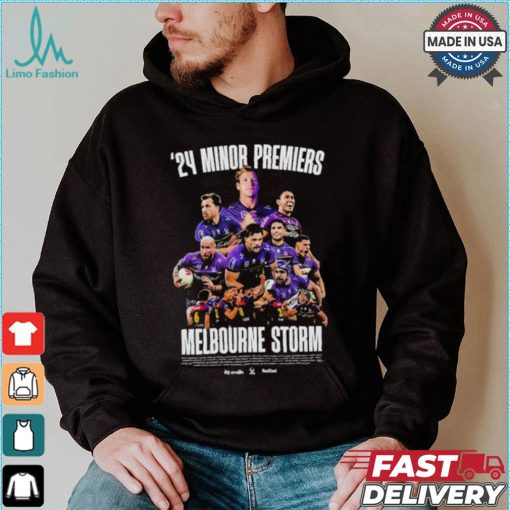 Melbourne Storm 2024 O’Neills Adults Minor Premiers T shirt