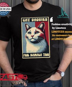 Men Kamala Cat Ladies For Kamala Too Shirt