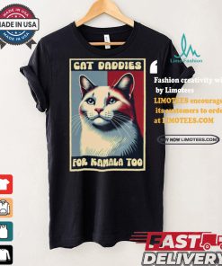 Men Kamala Cat Ladies For Kamala Too Shirt