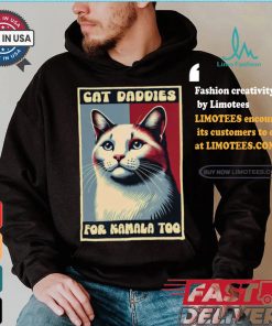 Men Kamala Cat Ladies For Kamala Too Shirt