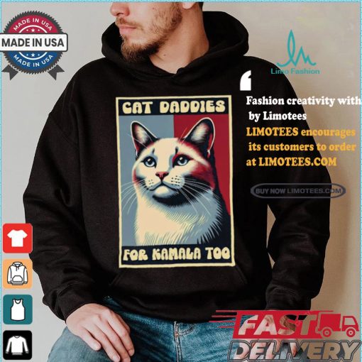 Men Kamala Cat Ladies For Kamala Too Shirt