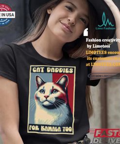 Men Kamala Cat Ladies For Kamala Too Shirt