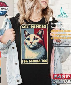 Men Kamala Cat Ladies For Kamala Too Shirt