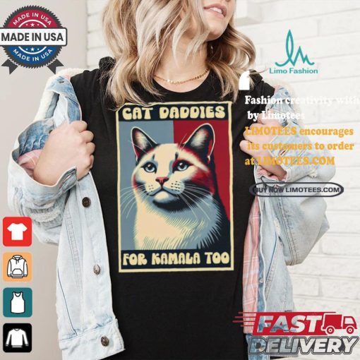 Men Kamala Cat Ladies For Kamala Too Shirt