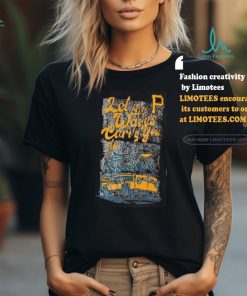 Men's Pittsburgh Pirates Margaritaville Coral Bus Waves Graphic Long Sleeve T Shirt