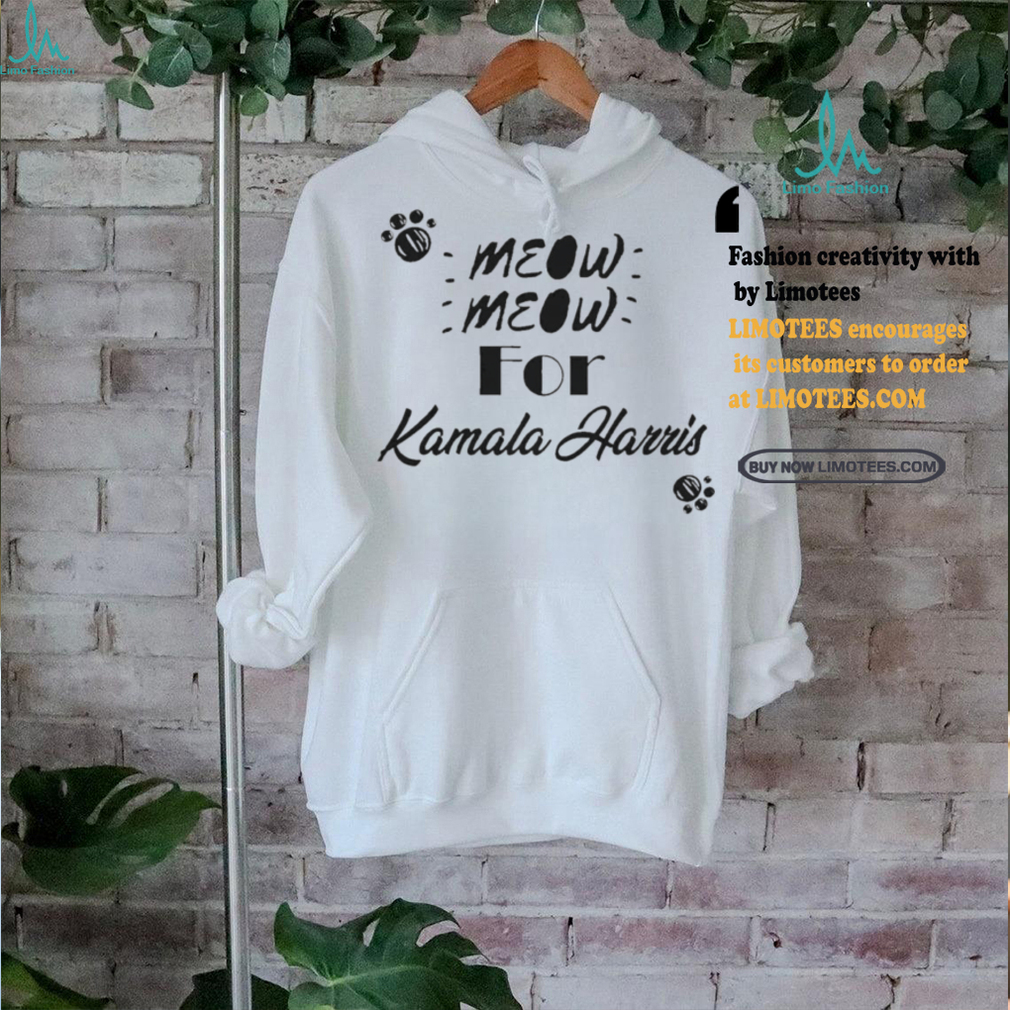 Meow Meow For Kamala Harris Shirt Meow Meow For Kamala Harris Shirt