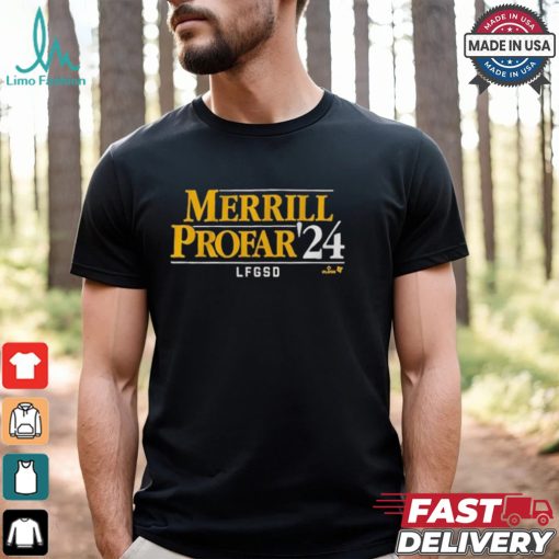 Merrill Profar ’24 LFGSD T shirts