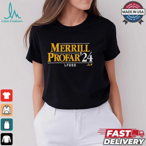 Merrill Profar ’24 LFGSD T shirts