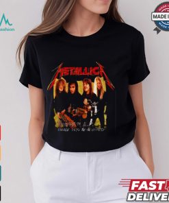 Metallica Garage Photo Yellow T Shirt