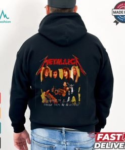 Metallica Garage Photo Yellow T Shirt