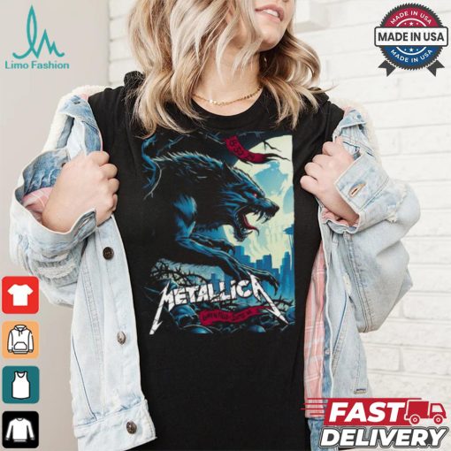 Metallica Merch Poster M72 Seattle In The Pacific Northwest For Final US No Repeat Weekend of 2024 Lumen Field Seattle WA On 8 30 2024 Poster Shirt